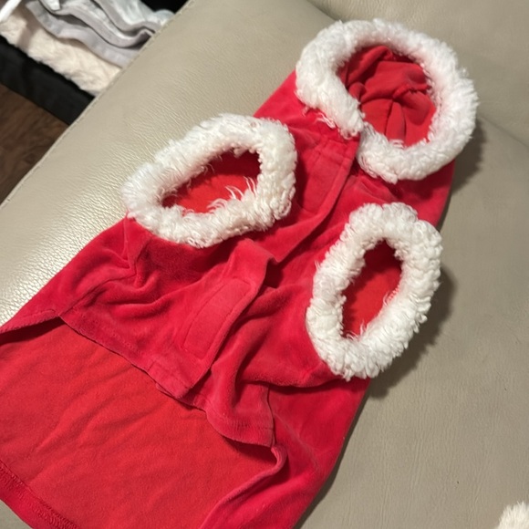Doggie Goodie Christmas Coat Large - Picture 2 of 6